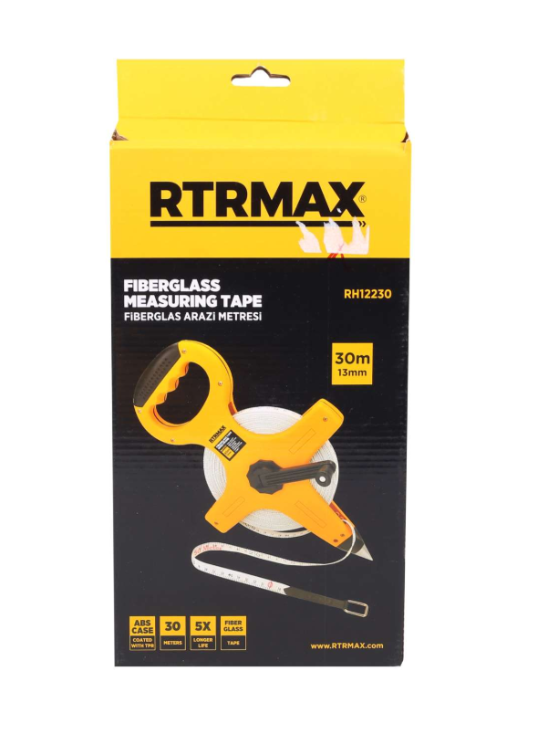 RTRMAX  METRE ŞERİT ARAZİ RH12250 50 MT 13 mm