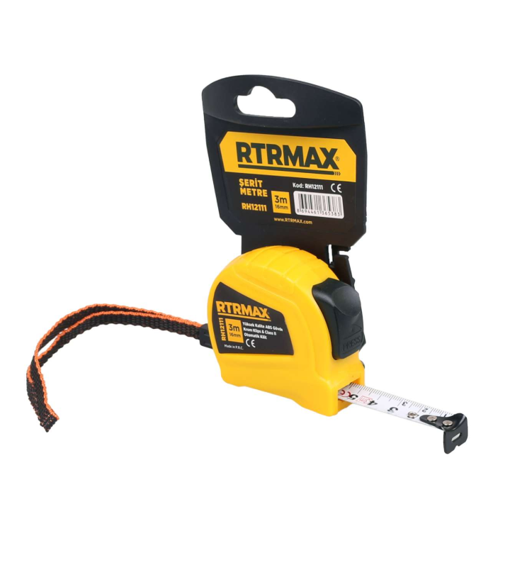 RTRMAX METRE RH12111 3 MT*16 MM STOPLU