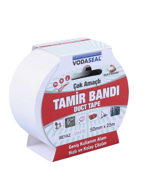 DUCK - TAPE TAMİR BANDI - 50 MM X 25 MT - BEYAZ