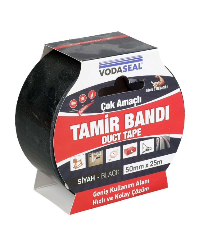 DUCK - TAPE TAMİR BANDI - 50 MM X 25 MT - SİYAH