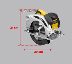 TESTERE DAİRESEL RTM382 185mm 1300 WAT RTM382